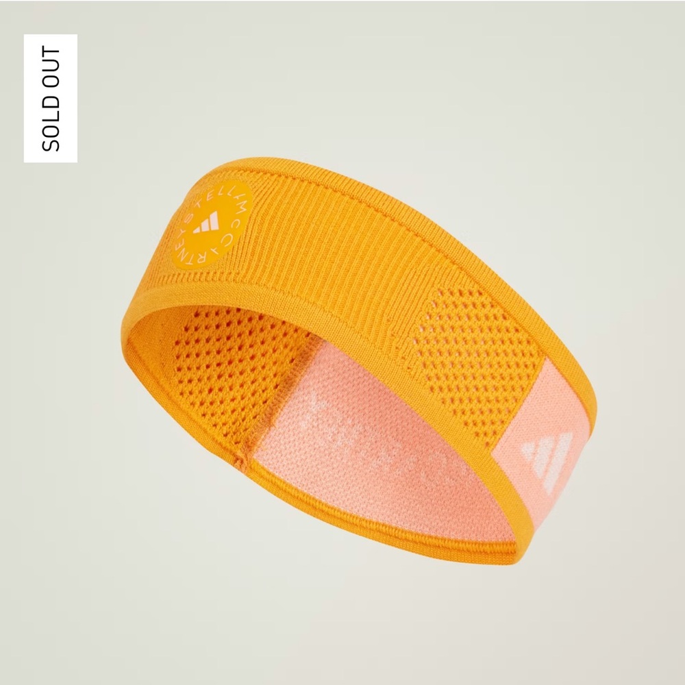 Brand new adidas by Stella McCartney headband orange